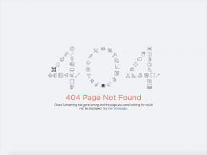 Naše současná stránka 404 je podle mě dost technická a vágní.