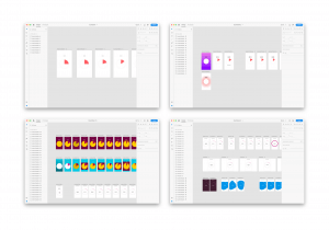 Jak jsem si v Adobe XD hrál s možnostmi auto-animate pro odpočítávadlo.